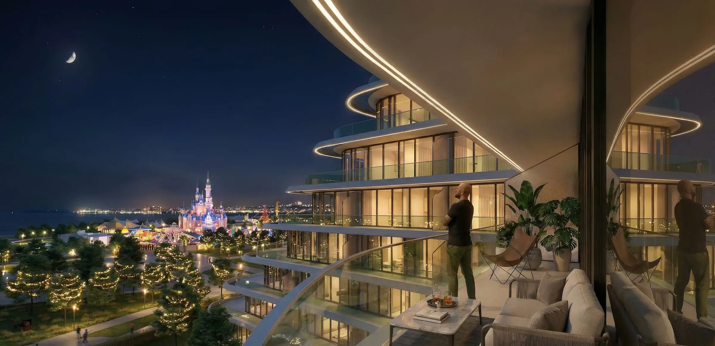 Waterfront Apartments Near Disneyland Abu Dhabi