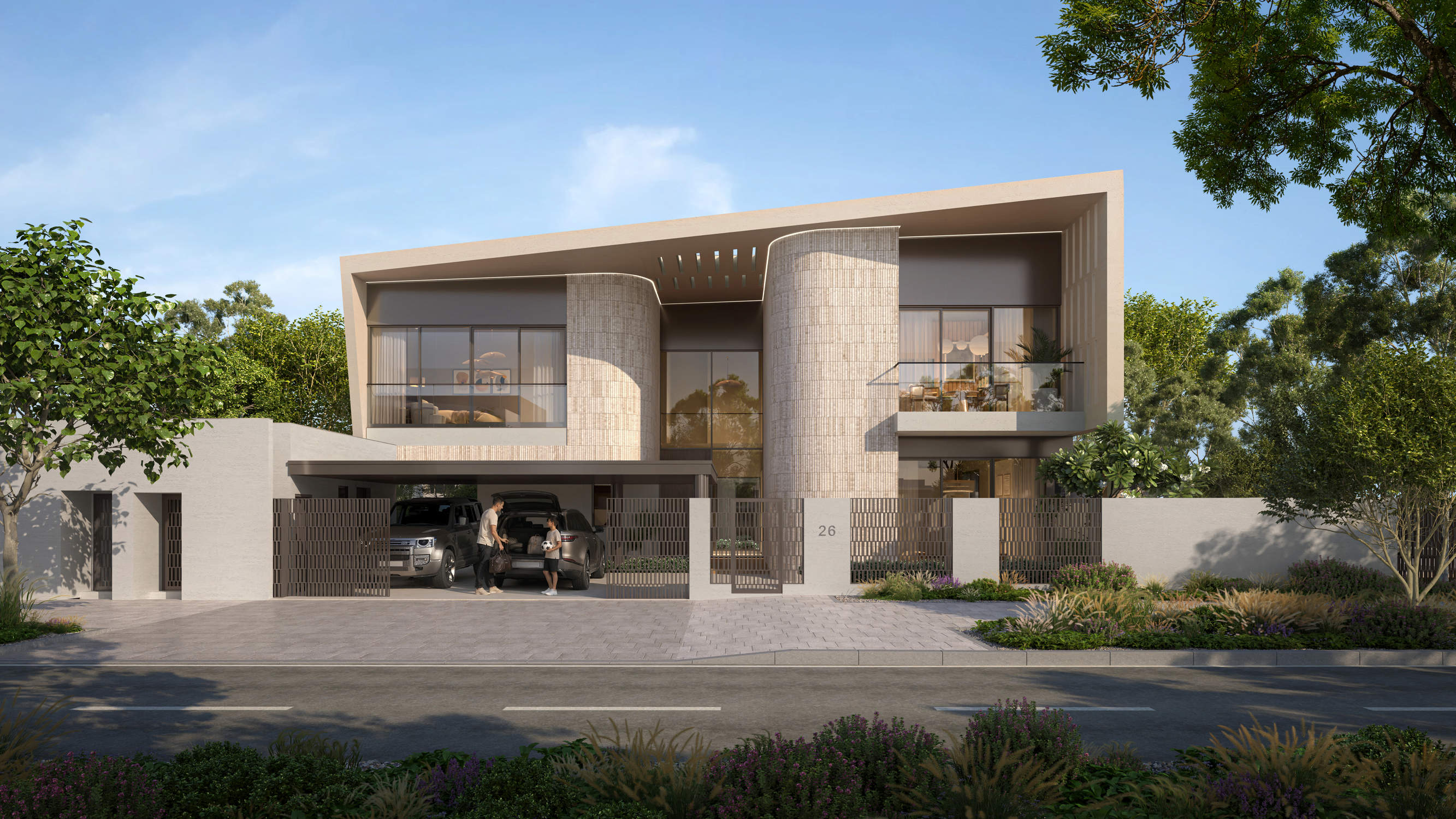 Modern villas Dubai
