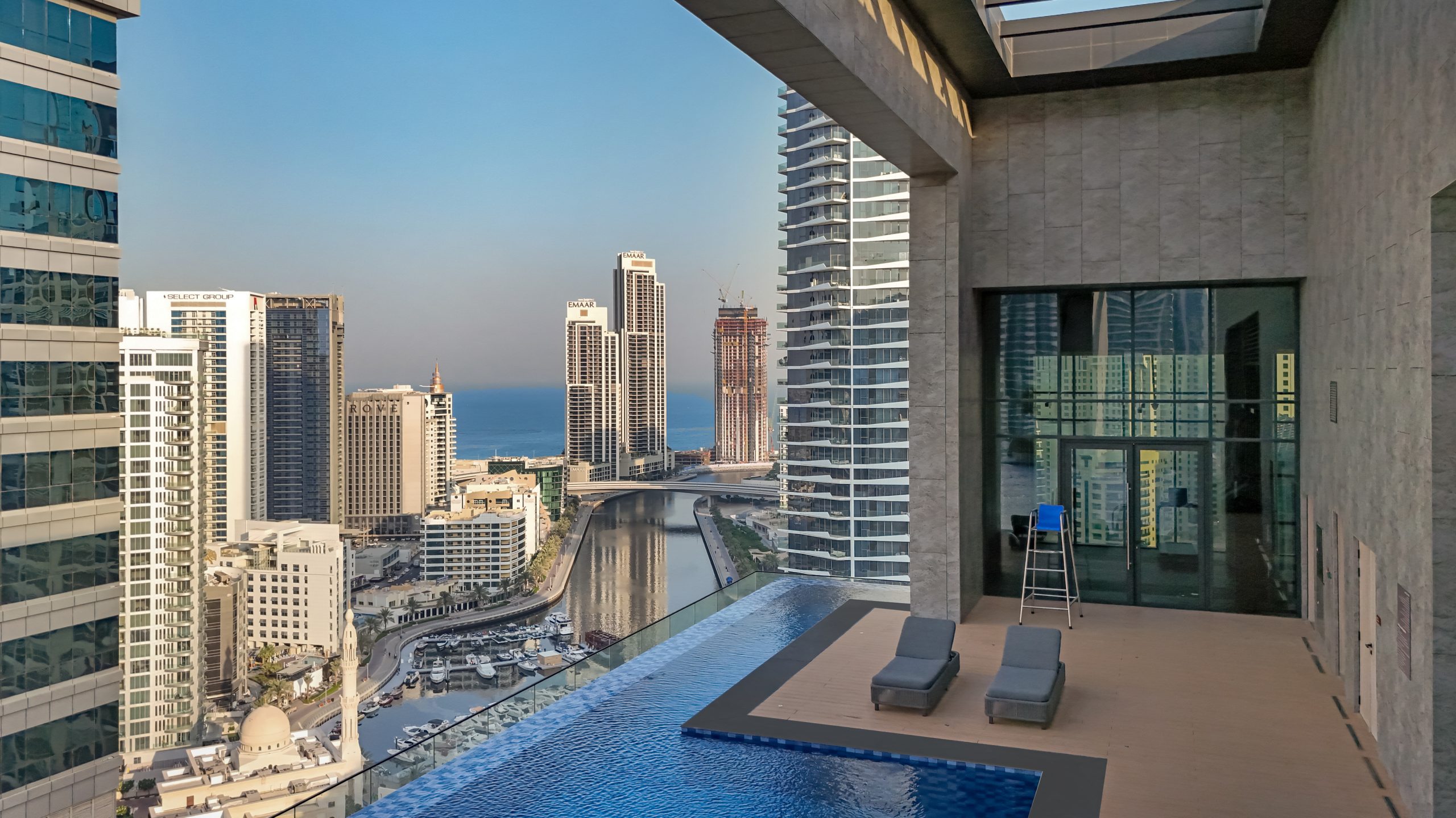 Dubai Marina sea view apartments