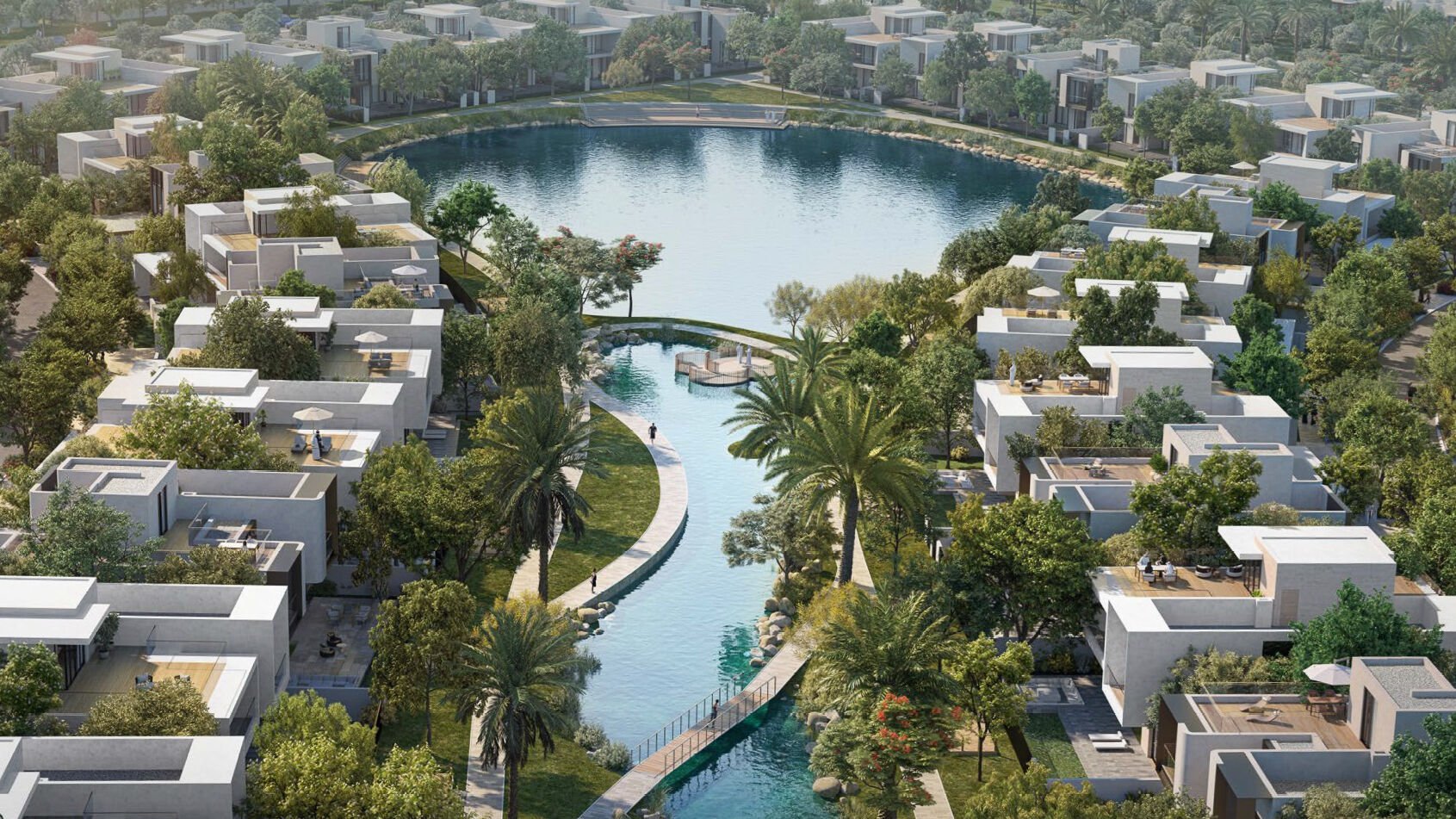 Waterfront villas Dubai