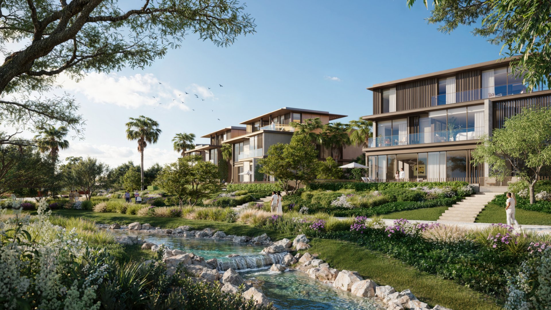 Gated community villas Dubai