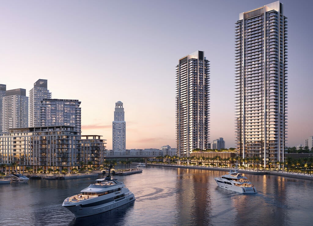 Waterfront apartments Creek Harbour