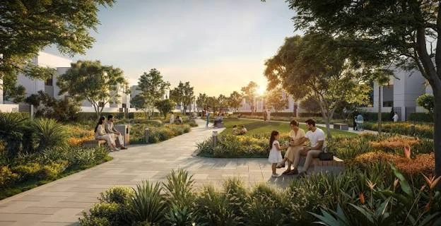 Open-plan living room interior